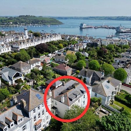 Pendennis - Bright Victorian Flat, Sea Views & Close To Beach Falmouth Exterior photo